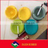 2014 New Style Oval Melamine/silicone/pvc Waterproof Ashtray thumbnail-1