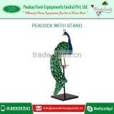 Customly Designed Metal Peacock With a Stand for Garden Decoration thumbnail-2