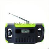 SOLAR POWER AM FM RADIO CAMPING Emergency Radio With LED Light thumbnail-2