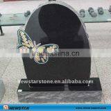 Absoutely Black Granite Tombstone thumbnail-1