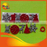 2015 Felt Christmas Ornament Craft thumbnail-1