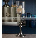 Glass Hurrican Candle Pillar Holder Wedding Centerpiece thumbnail-1