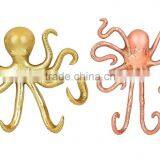 Octopus Shape Gold and Copper Finish Brass Hanger , Decorative Item thumbnail-1