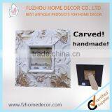 Unique Wood Carved Photo Frames for Engraving Chinese Style Wood Carved Picture Frames thumbnail-1