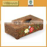 Unfinished Wooden Napkin Holder, Hand Painting Delicate Wooden Tissue Box thumbnail-6