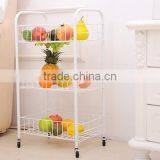 Wholesale Stock 3 Layer 4 Layer Stainless Steel With Block Movable Kitchen Storage Rack thumbnail-2