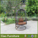 New Style Outdoor Forest Swing Furniture Garden Rattan Hanging Chair thumbnail-1