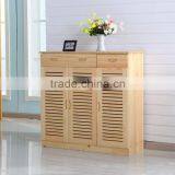 Practical Hot Sale Entrance Wood Shoe Cabinet thumbnail-1