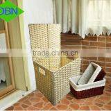 Cheap Woven Plastic Storage Box With Lid thumbnail-1