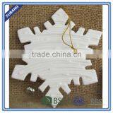 Christmas Adornment Heart White Ceramic Heart Ornaments thumbnail-3