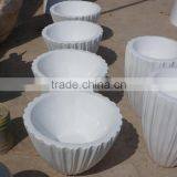 White FRP Planter Pot thumbnail-2