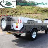 Adventure Off Road Rear Folding Campers Powder Material Trailers thumbnail-1