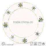 18pcs Christmas Tree and Snowflake Christmas Decoration of Ceramic Tableware thumbnail-3