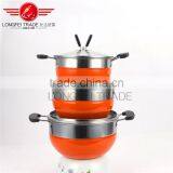 Good Design Economics Price Stainless Steel Pot Kitchenware Milk Pot Catering Hot Pot Table Equipment thumbnail-1