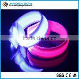 Wholesale LED Light Woven Bangles, Silicone LED Bracelet, Fashion Wirstband thumbnail-4
