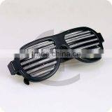 Amazon Best Seller Black Color Sound Activated Crazy Led Sunglasses Glitter Party Sunglasses thumbnail-3