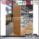 MDF Material Library Book Rack /exhibition Book Shelf Storage Rack on Sale thumbnail-3