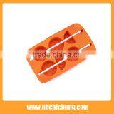 Lemon Silicone Ice Cream Mould/ Ice Tray Cube LollyPop Cream Maker/Popsicle Molds Set thumbnail-2