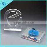 High Transparent Acrylic Logo Display Stand thumbnail-2