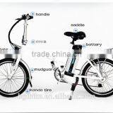 CE China Zhejiang 20 Inches Electric Folding Bike for Sale thumbnail-4