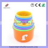 Colorful Top Quality Plastic Baby Stacking Cups With Promotions thumbnail-3