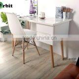 Modern Design Personal Wooden White High Gloss Computer Desk