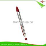 ZY-H2025 Stainless Steel Handle 14-inch Silicone Food Tong With Scalloped Heads thumbnail-4