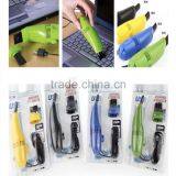2016 New Arrival Mini USB Vacuum Keyboard Cleaner Dust Collector for LAPTOP Computer