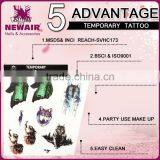 New Air Design Non-toxic Hand Skin Tattoo Sticker Temporary Tattoo Designs thumbnail-3