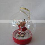 Crystal Balls Dollarma One Dollar Cheapest XMS Christamas Bear Deer Santa SnowFlake Glass 156054-15059 thumbnail-5