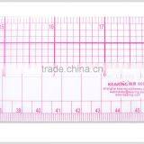 Kearing Brand Manufacture High Quality 45cm&18" Straight Flexible 1.2mm Thickness Plastic Garment Ruler for Fashion Design#8095 thumbnail-6