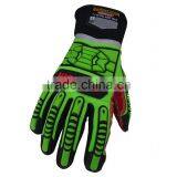 CE 4543 Cut Proof High Visibility Oil and Gas Safety Gloves TPR Cut Resistant Impact Protection Gloves thumbnail-2