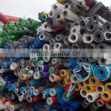 Pvc Coated Fabric Tarpaulin Stocklot, Pvc Tarpaulin for Tent and Truck Cover Stocklot