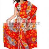 Glamour Print Sari thumbnail-1