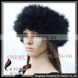 CX-E-16 Fashioon Women Hairband Fur Stretch Neck Warmer Girls Hair Headband thumbnail-2
