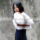 CX-H-01 Genuine Fox Fur Fashion Womens Bags thumbnail-3