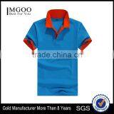 MGOO High Quality Dri Fit Polo Wholesale Custom Dye Sublimation Polo Shirts Short Sleeve Polo Shirts For Men thumbnail-5