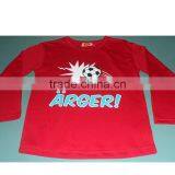100% Ctn, S/J, 160 Gsm, Children Boys Long Slv T-Shirt thumbnail-1