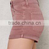 Tulip Super Stretch Denim Jean Shorts Wholesale thumbnail-4
