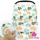 CT-85 Lovebaby St.Patricks Day Printed Cute Green Hat Baby Car Cover With Baby Fancy Hat Desugn thumbnail-2