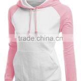 2017 High Quality OEM Designer Autumn Clothes Plain Dyed Blank PulloverJersey Lady Hoody thumbnail-5