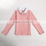 S32508W Baby Girls Sweaters 2017 New Brand Children's Clothing Woolen Lapel Girls Sweater thumbnail-5