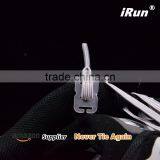 No Tie Elastic Laces For Kids Children - Flat White Elastic No Tie Shoelaces With Adjustable Tension - Amazon/eBay Supplier thumbnail-4