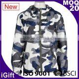 Oem Fashion High Quality Full Printing Men Jacket Wholesale Camo Hoodie Sweatshirt thumbnail-1
