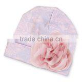 Hot Printed Flower Infant Beanie Cotton Baby Hat Cute Kid Toddler Cap KC90421-65 thumbnail-1