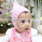 3 Colors in Knit Cotton Baby Hat, Ear Warm Baby Hat thumbnail-3
