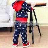Wholesale Children's Cotton Big Monkey Suit Zipper Wear Little Star Patterns thumbnail-2