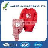 Baby Boys' 2 Piece Graphic Tee PJ Set (Baby Bodysuit Set) thumbnail-1