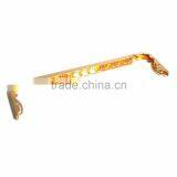 Iron Based Alloy Kiss Clasp Purse Frame Apple Fruit Gold Plated Flower 21.5cm(8 4/8") x 5.4cm(2 1/8"), 1 Piece thumbnail-3