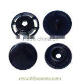 Resin Snap Fastener Set Buttons Scrapbooking Round Navy Blue 11mm x 4mm 12mm x 4mm 12mm x 6mm 12mm x 6mm,300Sets,8seasons thumbnail-1